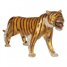 Murano glass tiger sculpture